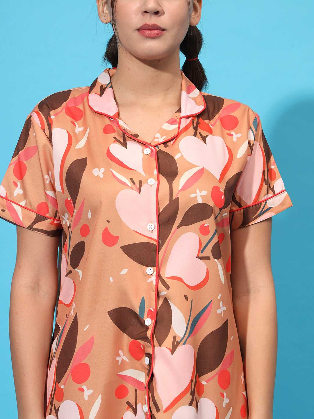 Gulab Gang Back Printed PJ Set