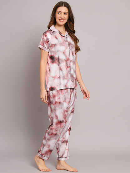 Tea Is Love Back Printed PJ Set