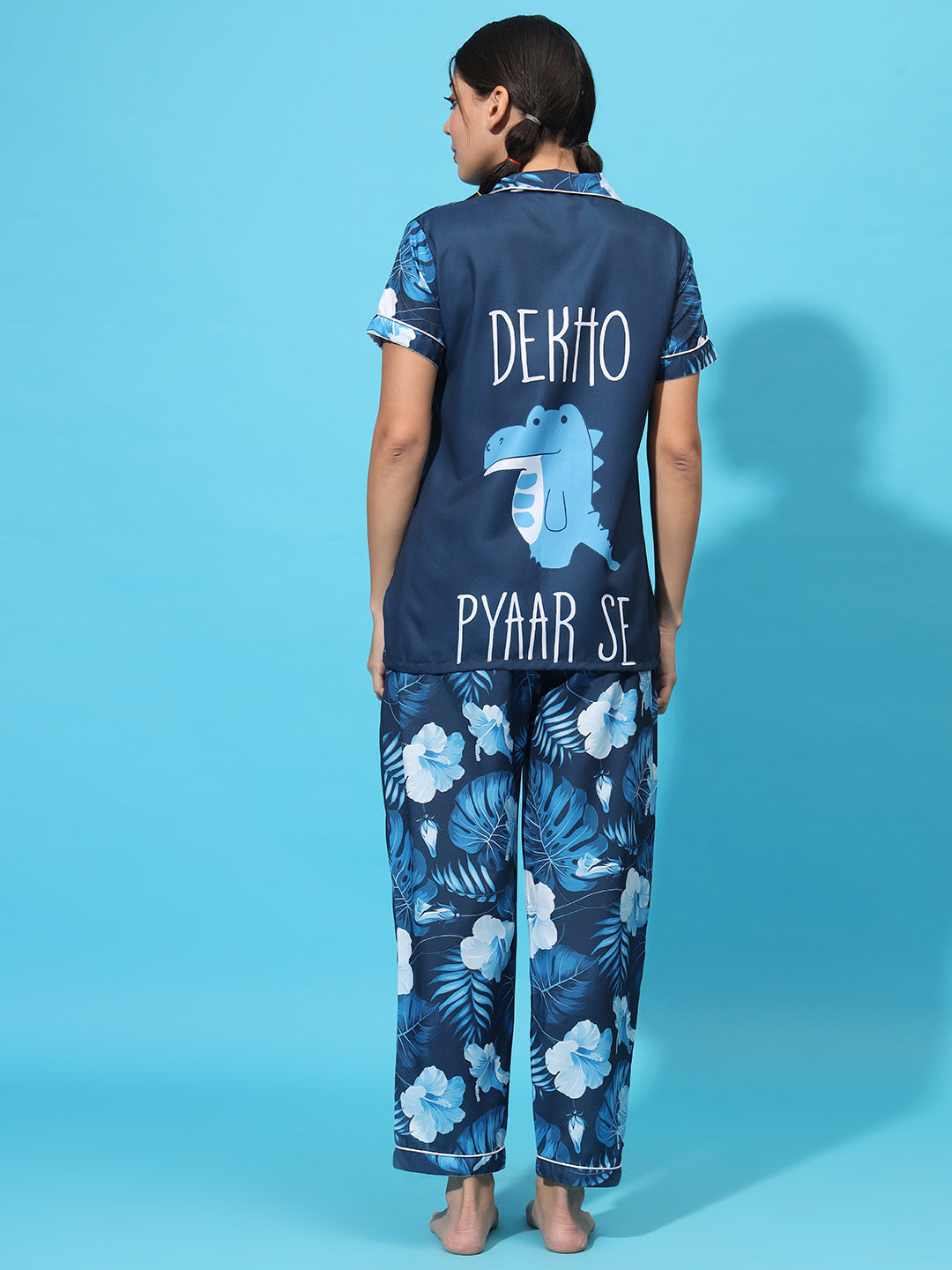 Dekho Pyaar Se Back Printed PJ Set